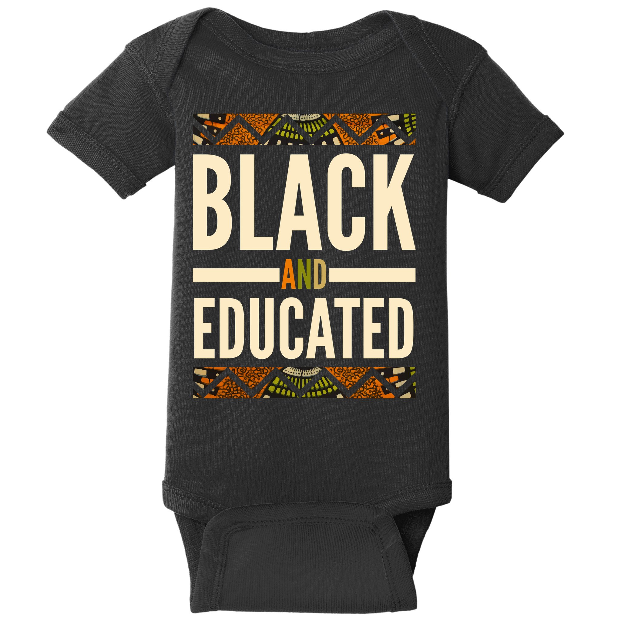 Black And Educated History African Pride  Baby Bodysuit