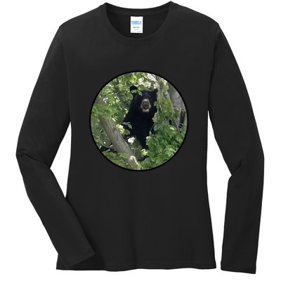 Black Bear Wilderness Ladies Long Sleeve Shirt