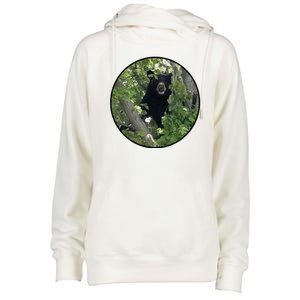 Black Bear Wilderness Womens Funnel Neck Pullover Hood