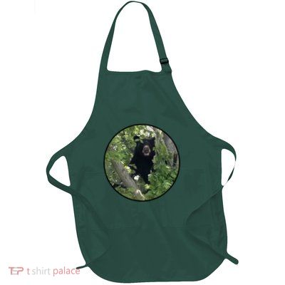 Black Bear Wilderness Full-Length Apron With Pockets