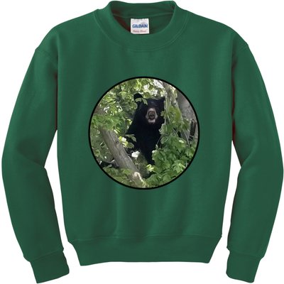 Black Bear Wilderness Kids Sweatshirt