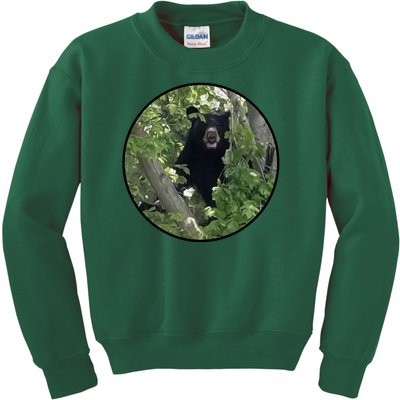 Black Bear Wilderness Kids Sweatshirt