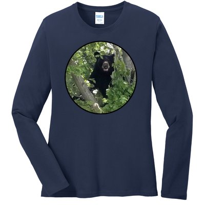 Black Bear Wilderness Ladies Long Sleeve Shirt