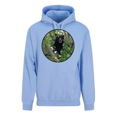 Black Bear Wilderness Unisex Surf Hoodie