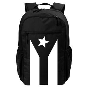 Black Boricua Flag Protest Daily Commute Backpack