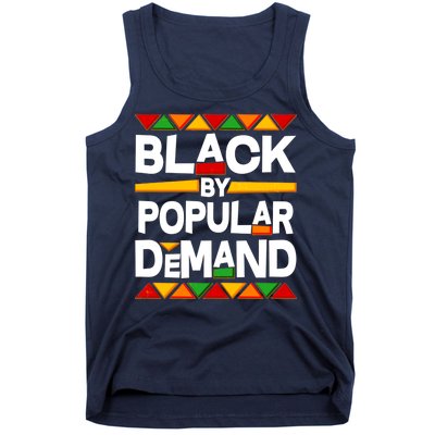 Black By Popular Demand Black Lives Matter History Tank Top