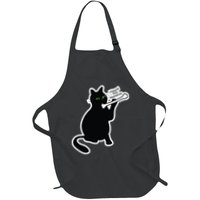 Black Cat I Found This Humerus Funny Apron