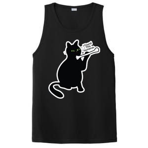 Black Cat I Found This Humerus Funny PosiCharge Competitor Tank