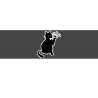 Black Cat I Found This Humerus Funny Bumper Sticker