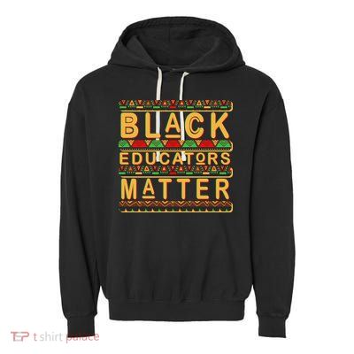 Black Educators Matters Garment-Dyed Fleece Hoodie