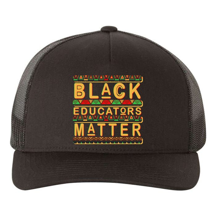 Black Educators Matters Yupoong Adult 5-Panel Trucker Hat