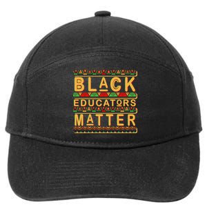 Black Educators Matters 7-Panel Snapback Hat