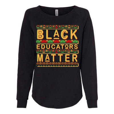 Black Educators Matters Womens California Wash Sweatshirt