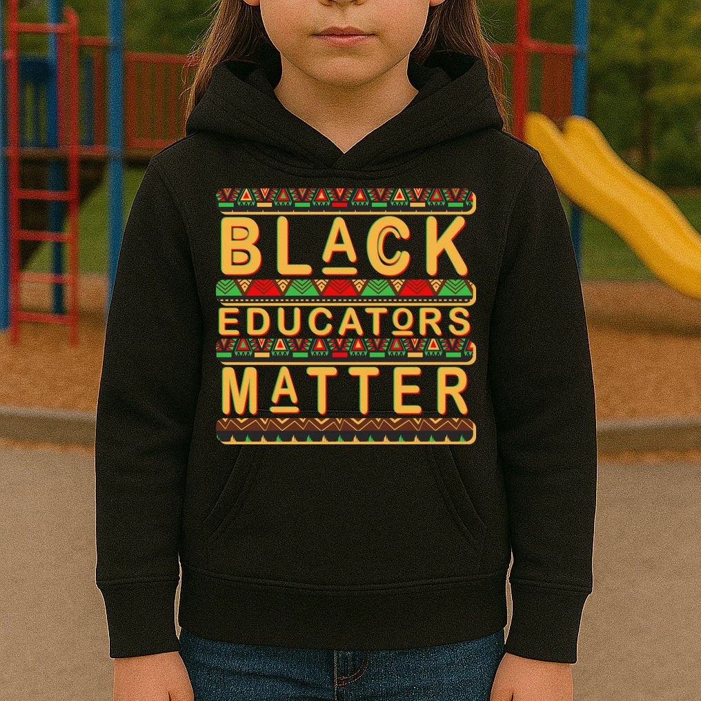 Black Educators Matters Kids Hoodie