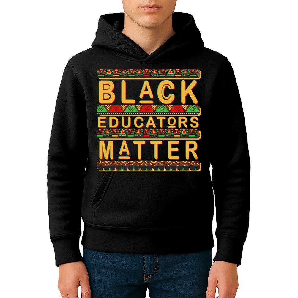 Black Educators Matters Kids Hoodie