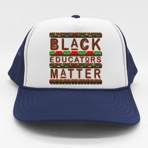 Black Educators Matters Trucker Hat