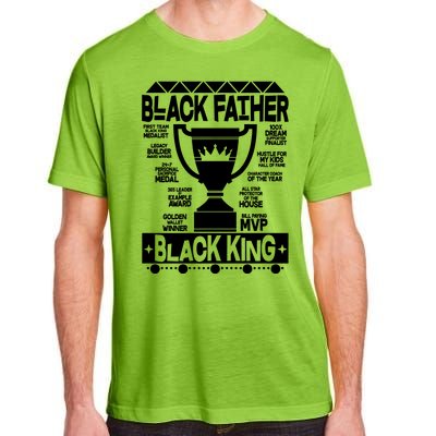 Black Father Black King Adult ChromaSoft Performance T-Shirt