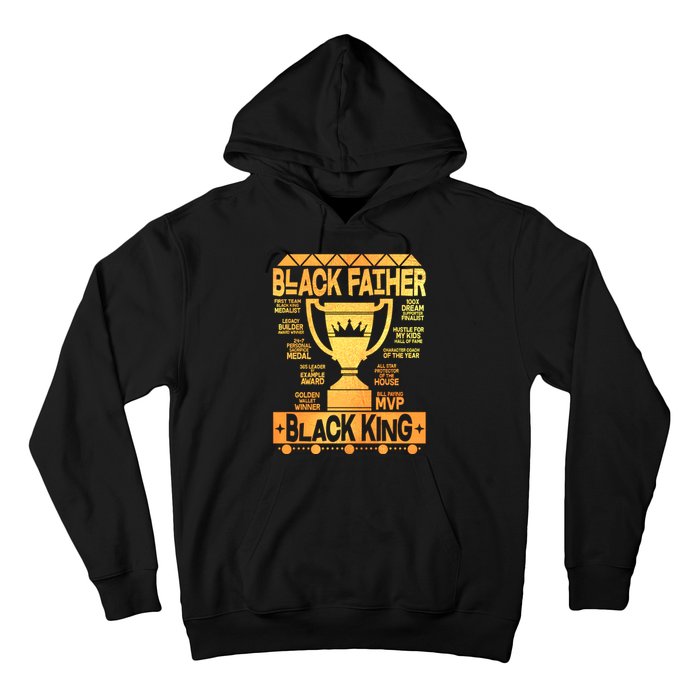 Black Father Black King Hoodie