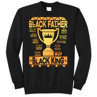 Black Father Black King Sweatshirt