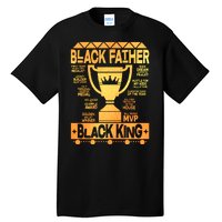 Black Father Black King Tall T-Shirt