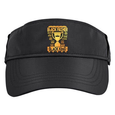 Black Father Black King Adult Drive Performance Visor