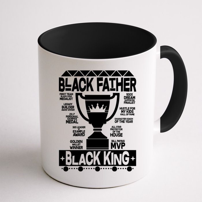 Black Father Black King Mug