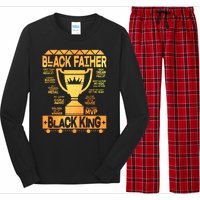 Black Father Black King Long Sleeve Pajama Set