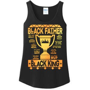 Black Father Black King Ladies Essential Tank