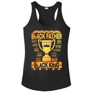 Black Father Black King Ladies PosiCharge Competitor Racerback Tank