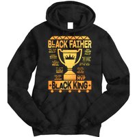 Black Father Black King Tie Dye Hoodie