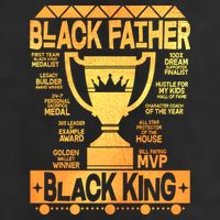 Black Father Black King Trucker Hat