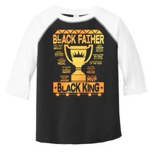 Black Father Black King Toddler Fine Jersey T-Shirt