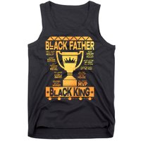 Black Father Black King Tank Top