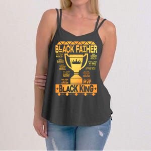 Black Father Black King Women's Strappy Tank