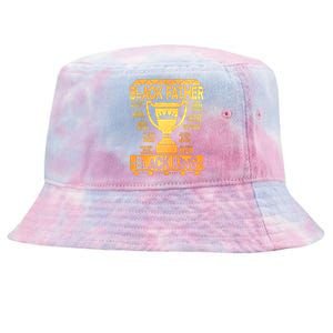 Black Father Black King Tie-Dyed Bucket Hat