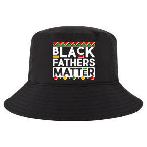 Black Fathers Matter Traditional Colors Cool Comfort Performance Bucket Hat