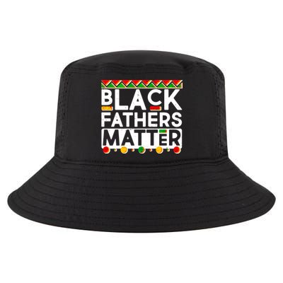 Black Fathers Matter Traditional Colors Cool Comfort Performance Bucket Hat