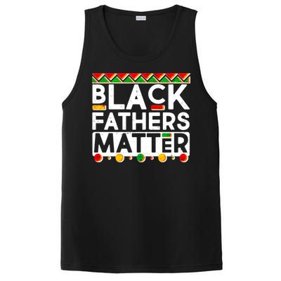 Black Fathers Matter Traditional Colors PosiCharge Competitor Tank