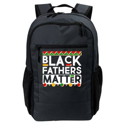 Black Fathers Matter Traditional Colors Daily Commute Backpack