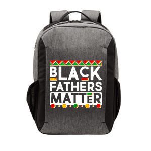 Black Fathers Matter Traditional Colors Vector Backpack