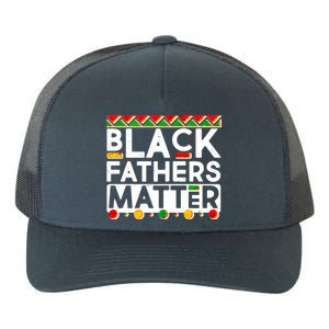 Black Fathers Matter Traditional Colors Yupoong Adult 5-Panel Trucker Hat