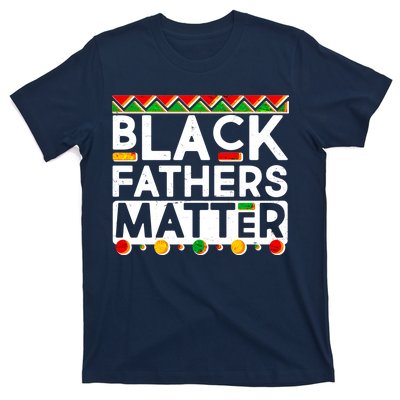 Black Fathers Matter Traditional Colors T-Shirt