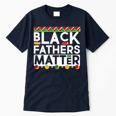 Black Fathers Matter Traditional Colors Tall T-Shirt