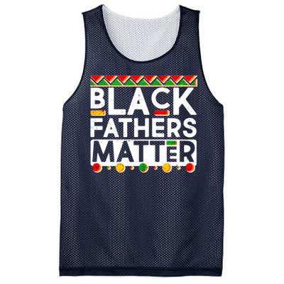 Black Fathers Matter Traditional Colors Mesh Reversible Basketball Jersey Tank