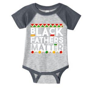 Black Fathers Matter Traditional Colors Infant Baby Jersey Bodysuit