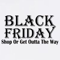Black Friday Get Out Of The Way Garment-Dyed Sweatshirt