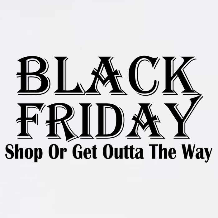 Black Friday Get Out Of The Way Garment-Dyed Sweatshirt