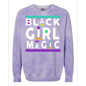 Black Girl Magic Colorblast Crewneck Sweatshirt