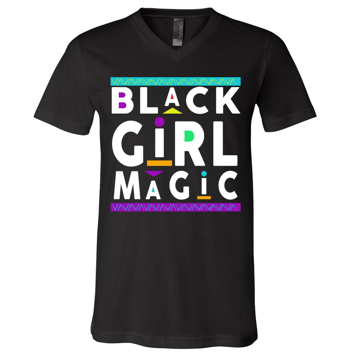 Black Girl Magic V-Neck T-Shirt