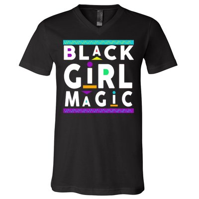 Black Girl Magic V-Neck T-Shirt